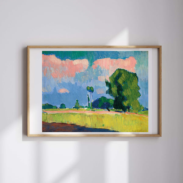 André Derain - Chatou Çevresinde Manzara