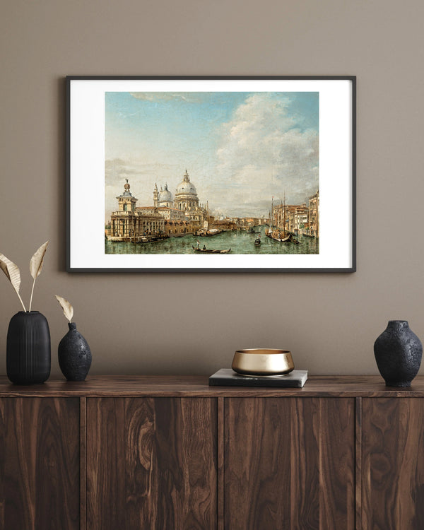 Angiolo Barbini - Venedik’te Büyük Kanal