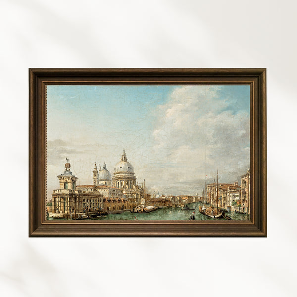 Angiolo Barbini - Venedik’te Büyük Kanal