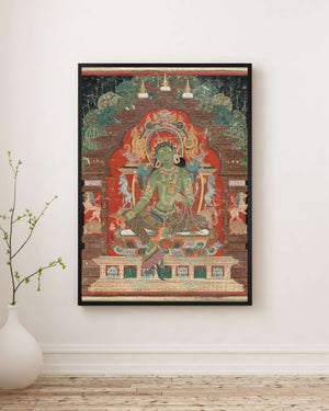 Anikó - Yeşil Tara Fine Art Baskı