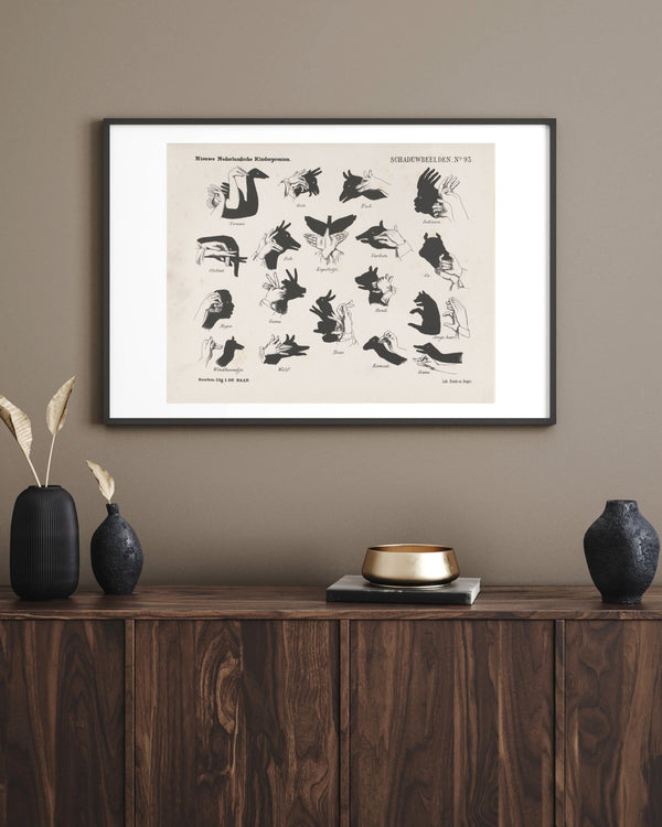 Anoniem - Gölge İmgeler fine art baskı