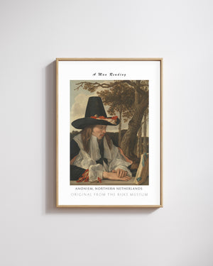 Anoniem, Northern Netherlands-Okuyan Adam poster