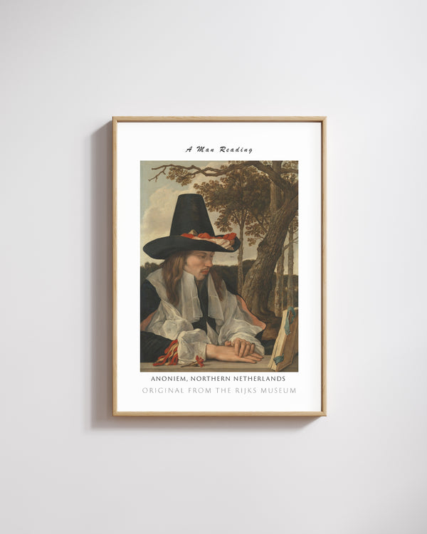 Anoniem, Northern Netherlands-Okuyan Adam poster