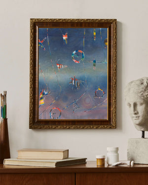 Anonim - Beklenmedik Bir Anda - Mavinin İçinden Fine Art Baskı