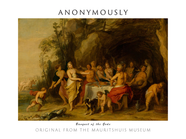 Anoniem-Tanrıların Şöleni fineart baskı