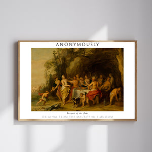 Anoniem-Tanrıların Şöleni poster