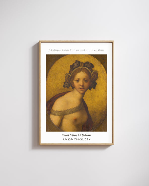 Anoniem-Kadın Figürü – Bir Tanrıça poster