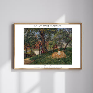 Anton Hans Karlinsky-Bir Yaz Günü poster