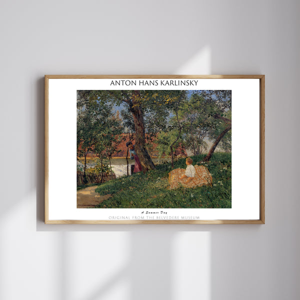 Anton Hans Karlinsky-Bir Yaz Günü poster