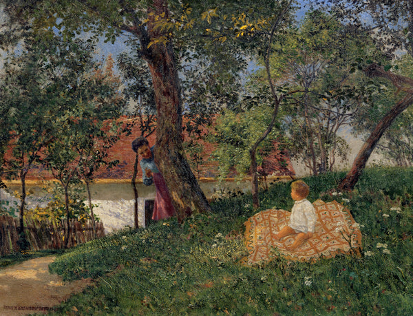 Anton Hans Karlinsky-Bir Yaz Günü tablo