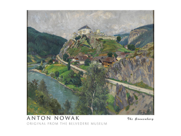 Anton Nowak-Sonnenburg Kalesi fineart tablo