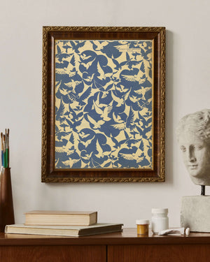 Anoniem - Kuşlar fine art baskı