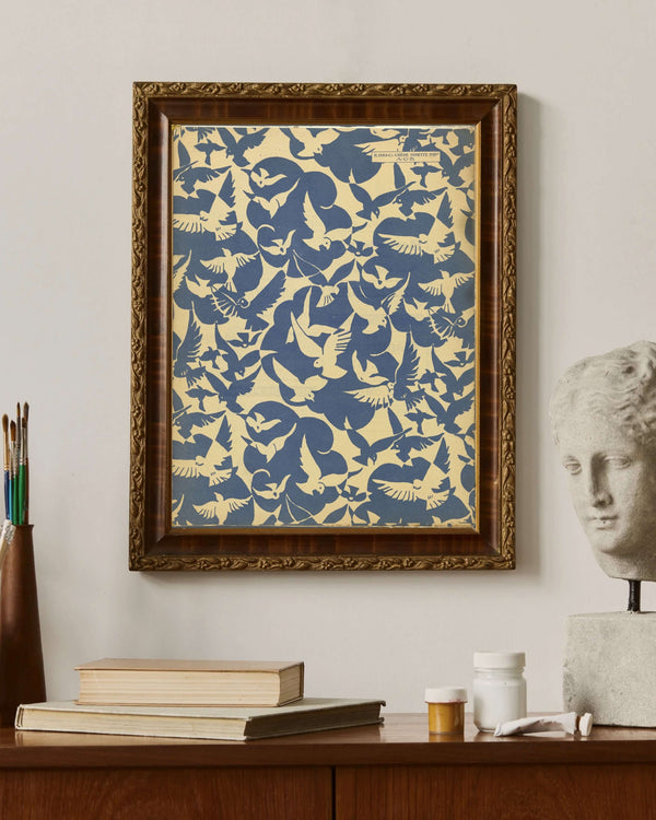 Anoniem - Kuşlar fine art baskı
