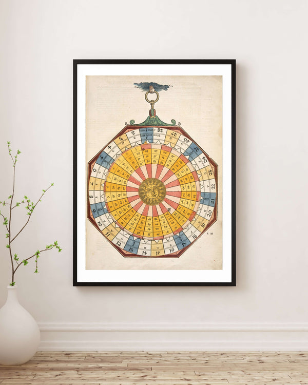 Petrus Apianus - İmparatorluk Astronomisi V Fine Art Baskı