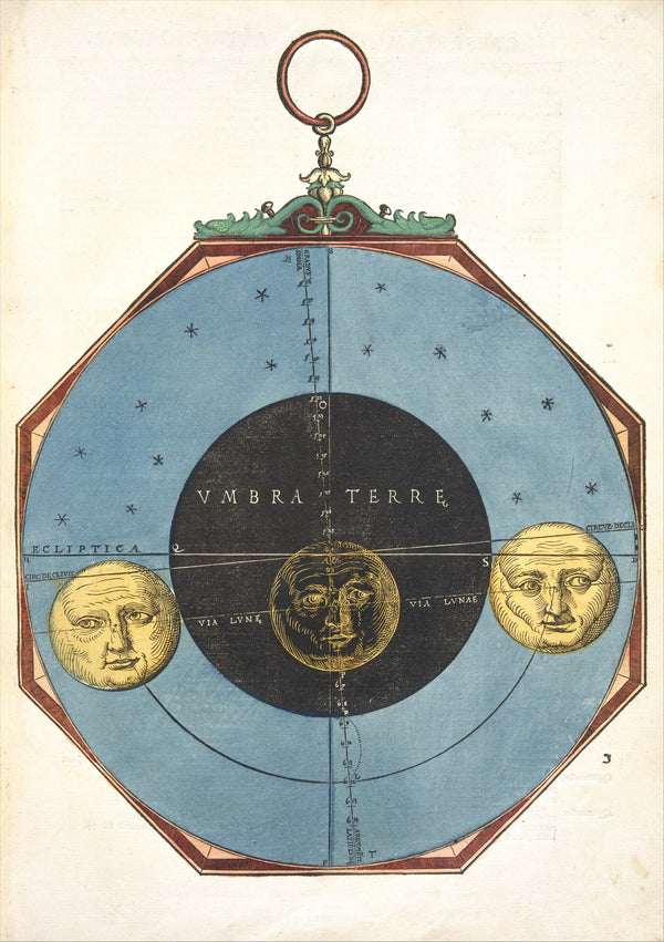 Petrus Apianus - İmparatorluk Astronomisi III Fine Art Baskı