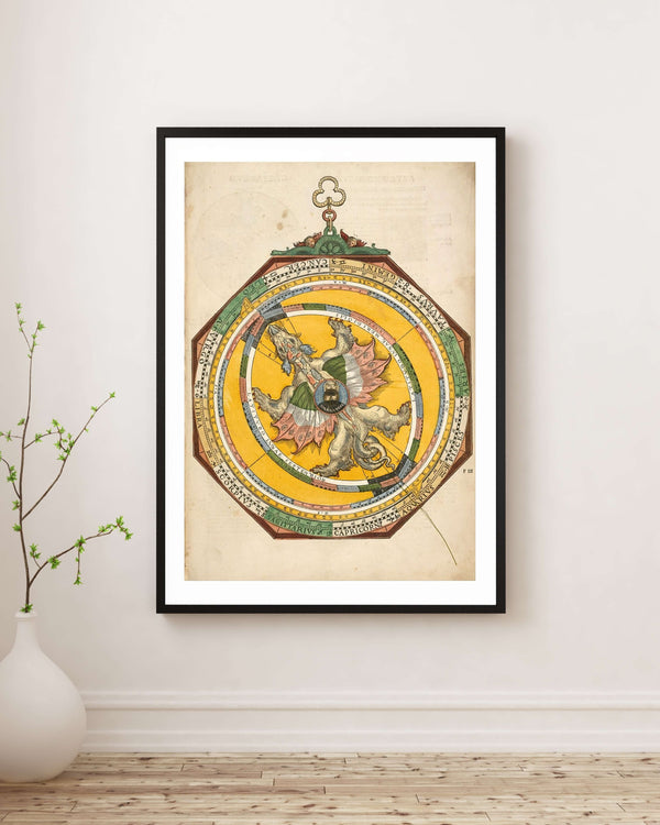 Petrus Apianus - İmparatorluk Astronomisi IV Fine Art Baskı