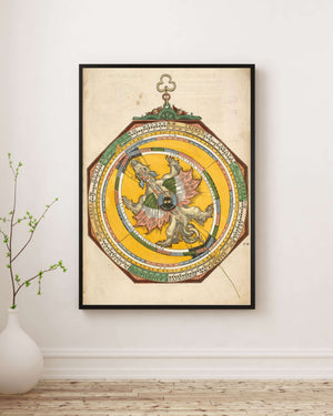 Petrus Apianus - İmparatorluk Astronomisi IV Fine Art Baskı