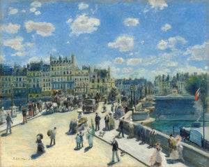Auguste Renoir - Pont Neuf - Paris Tablo