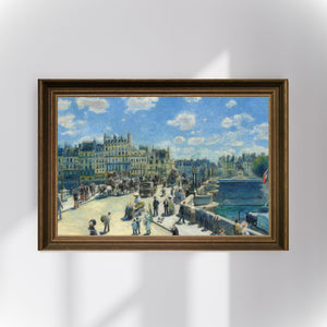 Auguste Renoir - Pont Neuf - Paris Poster