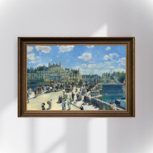 Auguste Renoir - Pont Neuf - Paris Poster