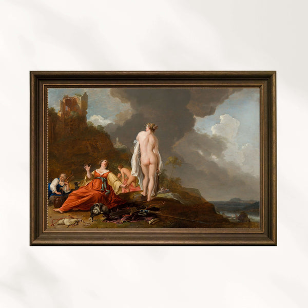 Bartholomeus Breenbergh - Nimfler ve Diana ile Manzara