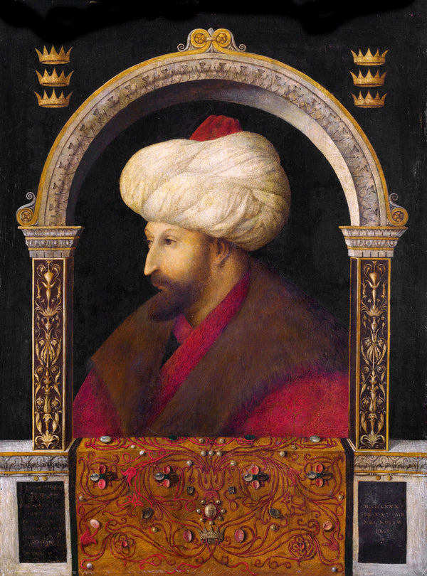 Gentile Bellini - Sultan II. Mehmed fine art baskı