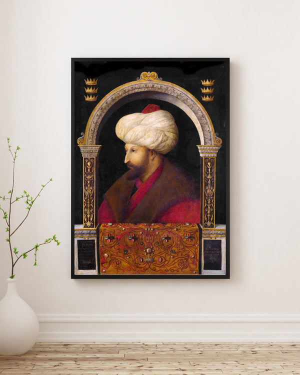 Gentile Bellini - Sultan II. Mehmed fine art baskı