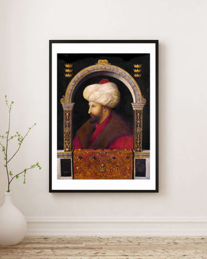 Gentile Bellini - Sultan II. Mehmed fine art baskı