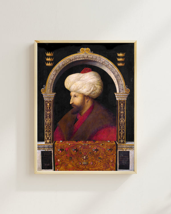 Gentile Bellini - Sultan II. Mehmed fine art baskı