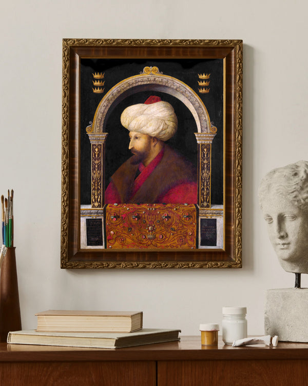 Gentile Bellini - Sultan II. Mehmed fine art baskı