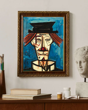 Palyaço - Siyah Şapkalı fine art baskı
