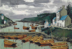 Doëlan Çevresi Balıkçıların Dönüşü fine art baskı