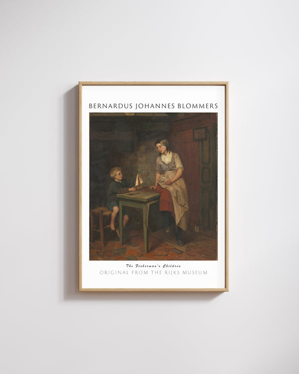 Bernardus Johannes Blommers-Balıkçının Çocukları poster