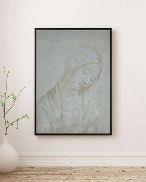 Piero di Cosimo’ya Atfedilen - Genç Kadın Büstü Fine Art Baskı