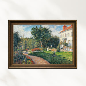 Camille Pissarro - Les Mathurins Bahçesi poster