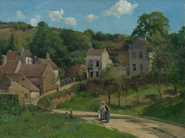 Camille Pissarro - Hermitage Yamaçları