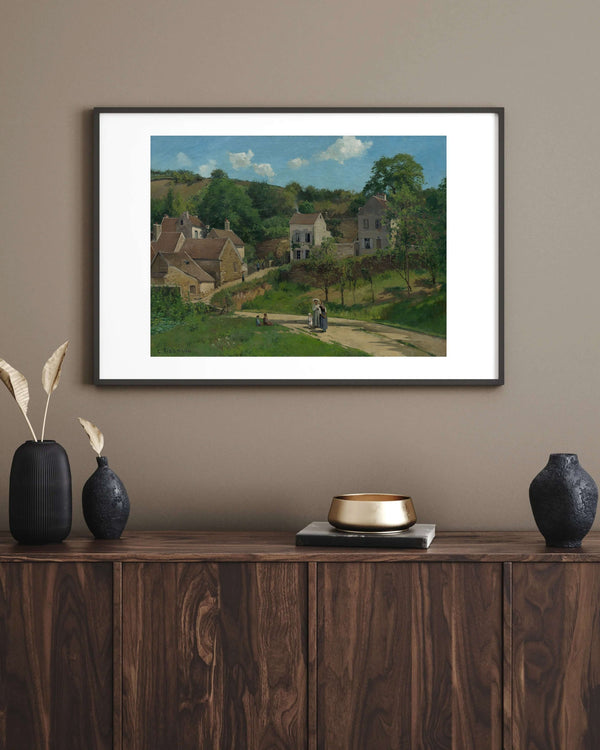 Camille Pissarro - Hermitage Yamaçları