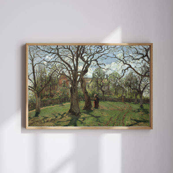 Camille Pissarro - Louveciennes'deki Kestane Ağaçları