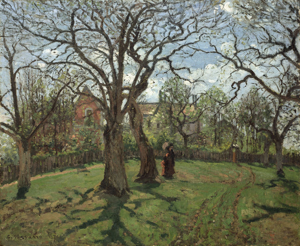 Camille Pissarro - Louveciennes'deki Kestane Ağaçları