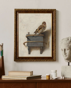 Carel Fabritius - Saka Kuşu çerçeve