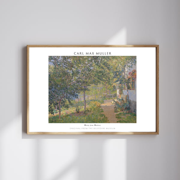 Carl Max Müller-Mattsee’den Bir Motif poster