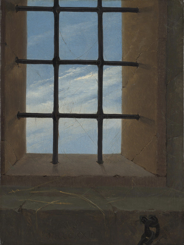 Carl Gustav Carus - Bir Hapishane Penceresinden Gökyüzüne Bakış