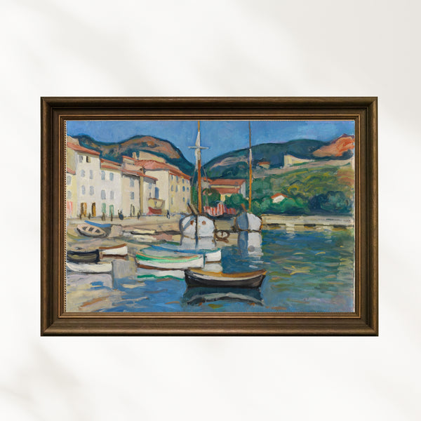İki Tartanalı Cassis Limanı