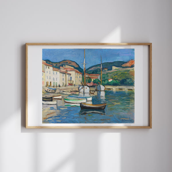 İki Tartanalı Cassis Limanı