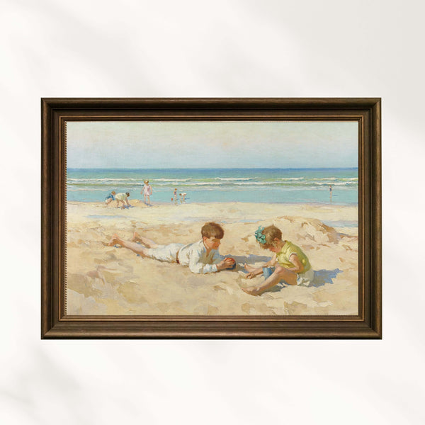 Charles Garabed Atamian - Sahilde Fine Art Baskı