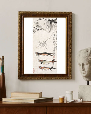 Saflık ve Doğanın İkilisi Fine Art Baskı