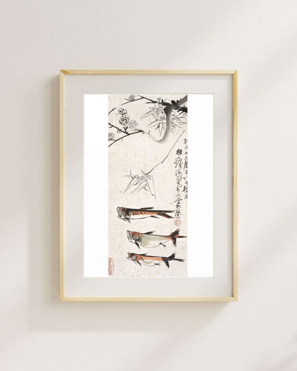 Saflık ve Doğanın İkilisi Fine Art Baskı