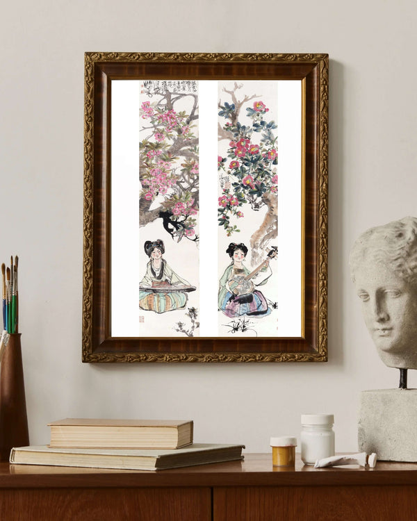 Bahar Altında Müzik Fine Art Baskı