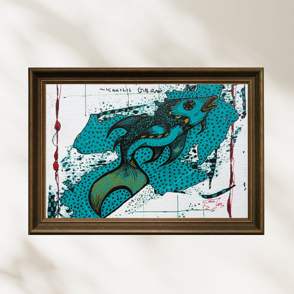 Cheryl Gross - Yeşil Balık poster