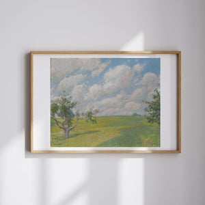 Childe Hassam - Eylül Bulutları Fine Art Baskı